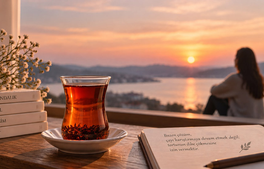 Çay Dibine Çöksün